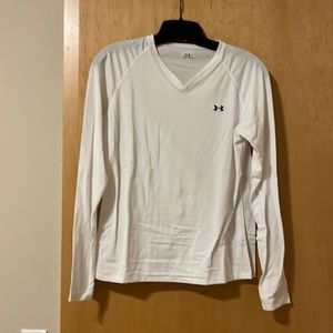 Women’s Under Armour white Long-sleeved T-shirt - size medium